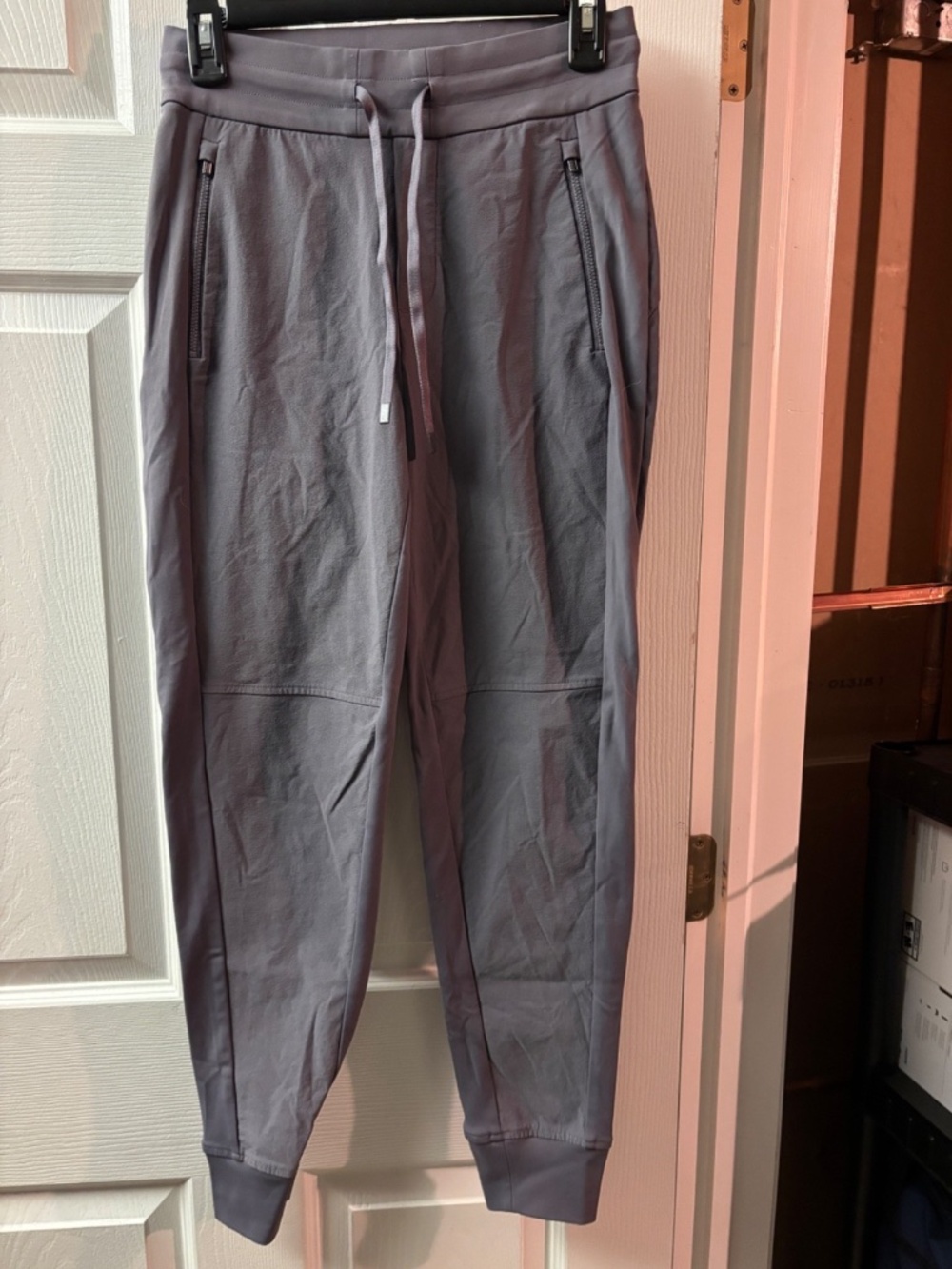 Athleta Gray/Plum Joggers - Size XS